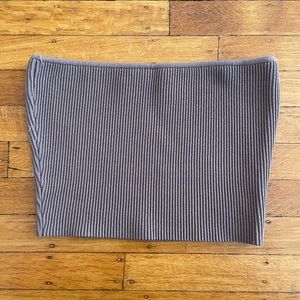 Babaton Sculpt Knit Cropped Tube Top